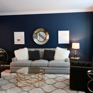 Unused Living Room turned Bar Room