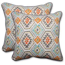 Southwestern Outdoor Cushions And Pillows by Pillow Perfect Inc