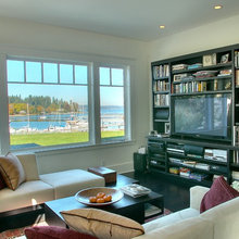 Family room TV room Basement