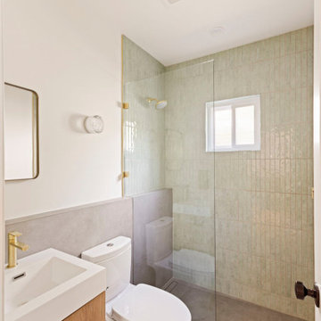 mid-century meets transitional home in Glendale, CA