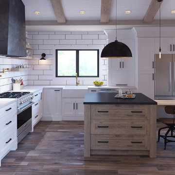 Lafayette Modern Bistro Kitchen