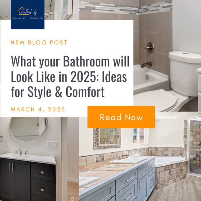 what your bathroom will look like in 2025: ideas for style and comfort by refreshify, bothell, wa