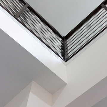 Project #50 | Geometric Staircase with Contrasting Tones
