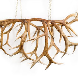 Elk Horn Hanging Art piece - Chandeliers