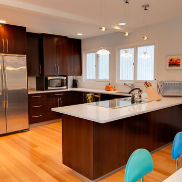 Contemporary Wenge Kitchen