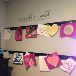 DIY Art Display - Home Decor