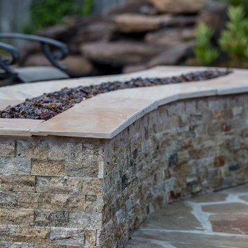Stand Alone Pergola with Beautiful Pool & Landscaping