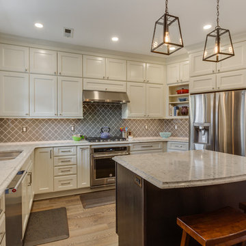 White Kitchen Remodel Olney, MD