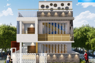 PROPOSED RESIDENCE FOR MR.T.JEYA SREE MAM @ MADURAI.