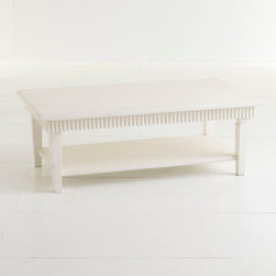 White Gustavian Coffee Table - Coffee Tables