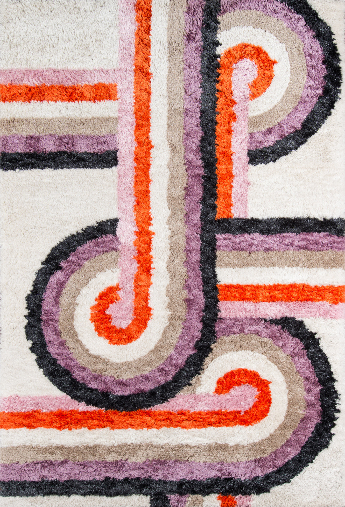 Retro Lavender Rug, 7'6"x9'6"