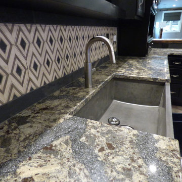 Cambria Langdon Wet Bar & Hollinsbrook Kitchen