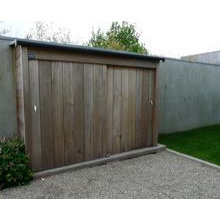 Urban Side Yard Storage