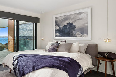 Inspiration for a bedroom in Hobart.