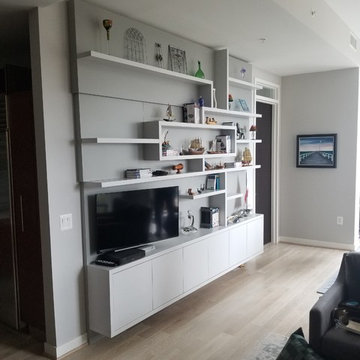Custom Built-In Shelves, Entertainment Centers and Libraries