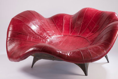 "Red Moon Rising" Couch