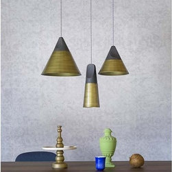 Slope Bronze Suspension Lamps Miniforms - Pendant Lighting