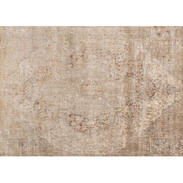 Slate, Rust, Gold Anastasia Area Rug by Loloi, 6'7"x9'2"