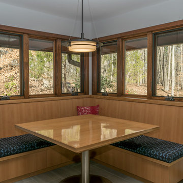 Built in dining booth
