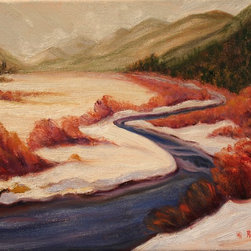 Beaver Meadows, Rocky Mountain National Park - Paintings