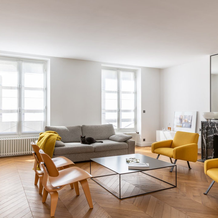75 photos et idées déco de salons scandinaves - Juillet 2026
