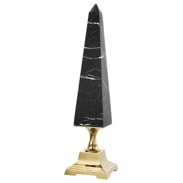 Black Marble Obelisk -L | Eichholtz Layford