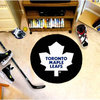 NHL Toronto Maple Leafs Hockey Puck Shaped Accent Rug