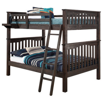 Hillsdale Highlands Harper Full Over Full Bunk With Hanging Nightstand