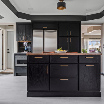 Dark & Moody Cabinets Bring Today’s Design Trends into the Kitchen