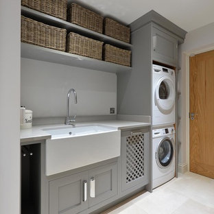 75 Most Popular Utility Room with a Belfast Sink Design Ideas for 2018 ...