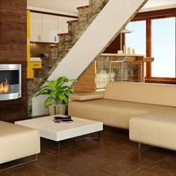 Eco-Feu Olympia Biofuel Fireplace - Indoor Fireplaces