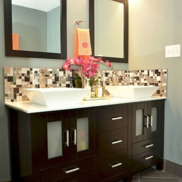 A Modern Master Bathroom