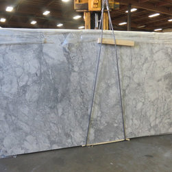All Natural Stone - Super White Quartzite Slab - Kitchen Countertops