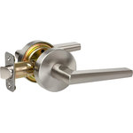 Delaney Hardware - Delaney Hardware Vida Series Passage Lever Set, Satin Nickel - Delaney Hardware Contemporary Collection Vida Series Passage Lever Set in Satin Nickel. Features clean, modern and contemporary style to complement a wide selection of interior designs.