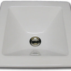 Square Ceramic Sink - Bathroom Sinks