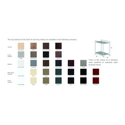 FLAT FIX SERVING TROLLEY  Yomei - Bar Carts