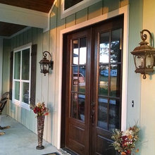 Front exterior - stone or no stone