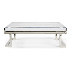 Mies Coffee Table in Polished Nickel - Products