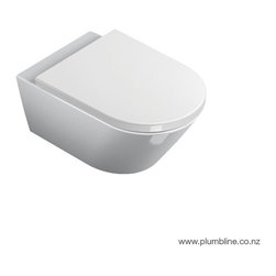 Zero 55 Wall Hung Toilet With Standard Seat - Toilets