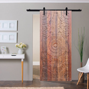 Rustic Vintage  Barn Door Panel