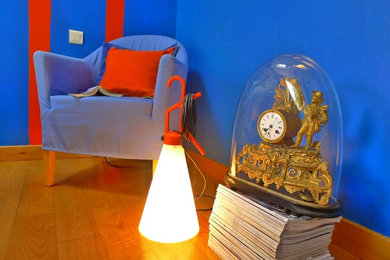 Example of an eclectic kids' room design in San Francisco