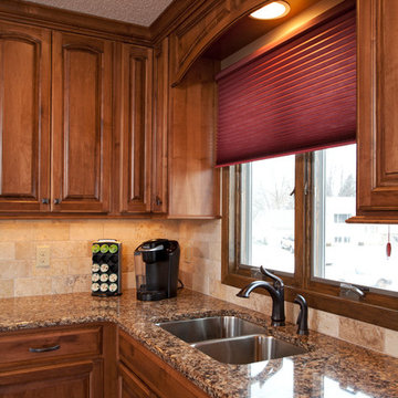 Maple cabinets with Cambria Countertops
