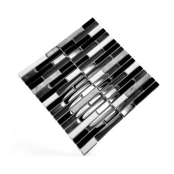Piano Keyboard - 3-Dimensional Mosaic Decorative Wall Tile(2PC)
