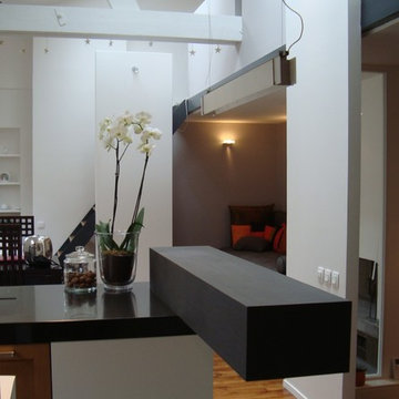Petit triplex sous les toits