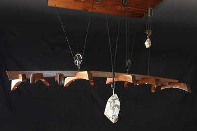 4 Pulley Chandelier