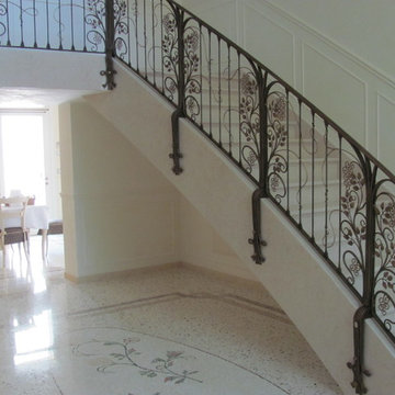 Wrought Iron railings - Villa in Italy
