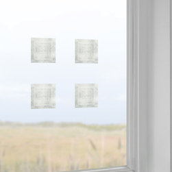 Bird's Eye View - 4 inch Clear Bird Deflector - 6 pack - Window Film