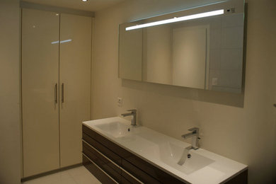 Example of a trendy bathroom design in Other