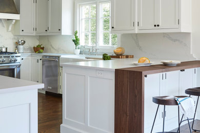 Kitchen photo in Chicago
