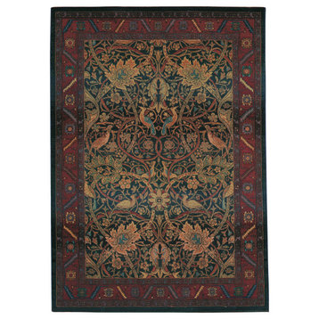 Oriental Weavers Kharma Collection Red/Blue Floral Indoor Area Rug 2'3"X7'6"